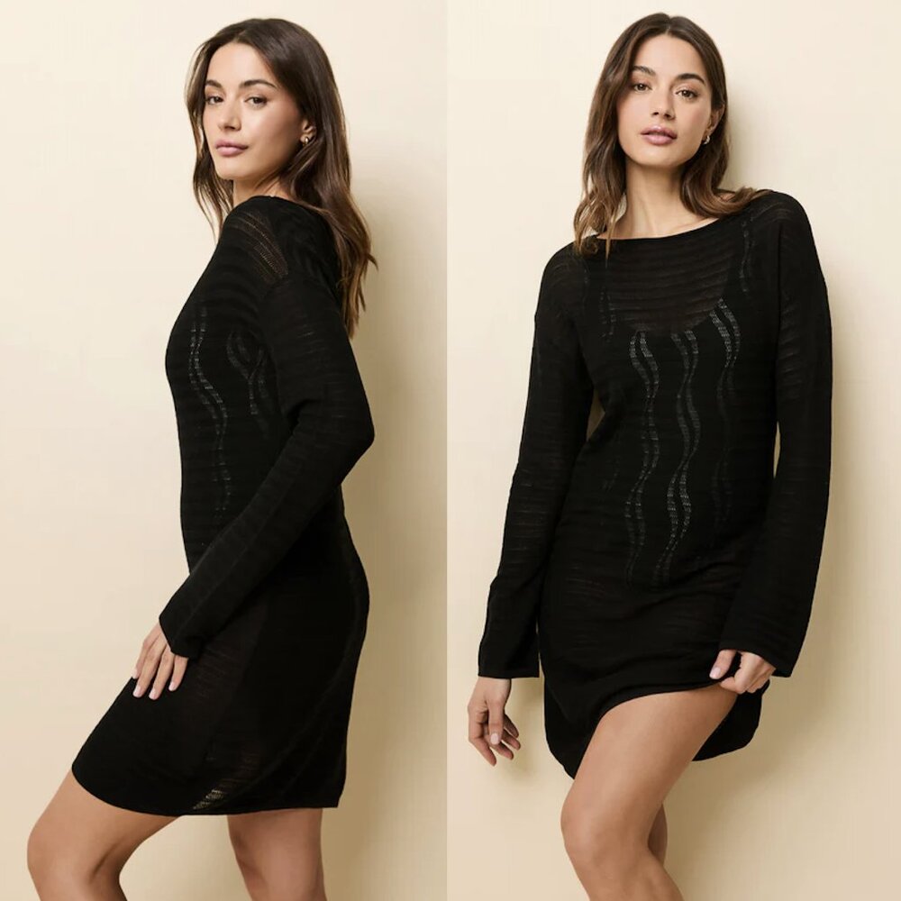 NWT Solid & Striped Nicki Dress (Noir) | M 4 6 8